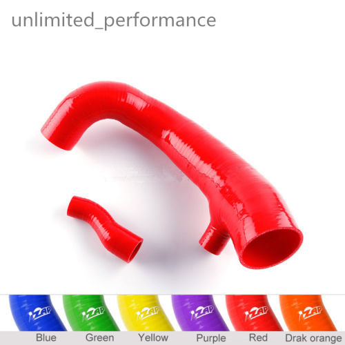 ZAP Red Air Intake Boost Silicone Hose Inlet Pipe For 07-12 08 MINI COOPER S R56 - Picture 2 of 8