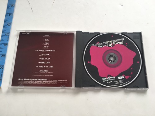 Themes Of Horror CD Soundtrack London Theatre Orchestra 1999 Sony Halloween - Foto 3 di 4