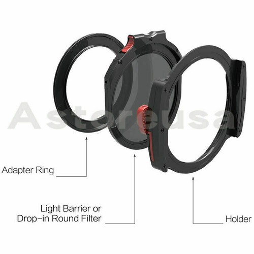 Haida M10 Filter Holder Kit w/77mm Adapter & CPL + Red Diamond ND1000 10 Stops - Picture 2 of 4