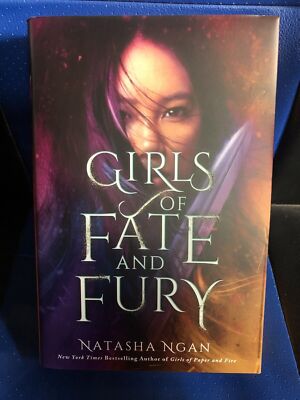 HAND SIGNED NATASHA NGAN GIRLS OF FATE AND FURY FAIRYLOOT EDITION SPRAYED EDGES