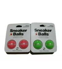 Sneaker Balls Clean Scent Pack Of 2 Deodarize Shoes Gym Bag Lockers Pink  Green 