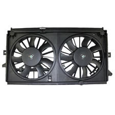 New Dual Radiator & Condenser Cooling Fan Assembly / Shroud Motor Blade 2090005