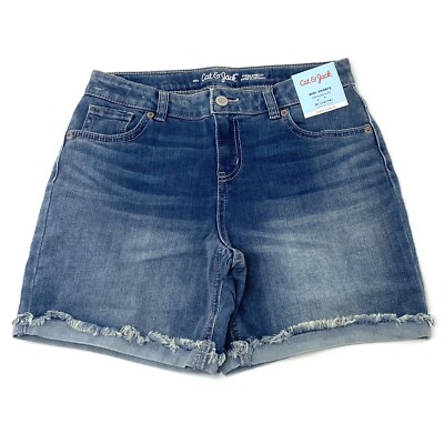 Cat and jack denim shorts on sale