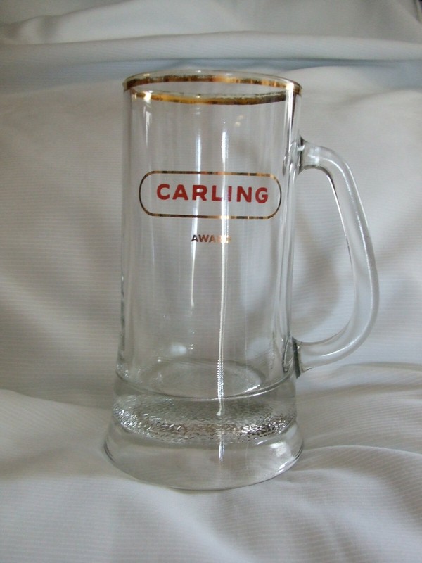 Carling Award Large Beer Mug/Stein Used