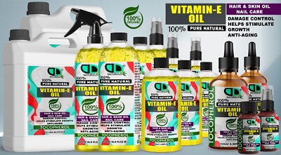 100 % natürliches Vitamin E Öl: Träger für Hautmassage & Aromatherapie Bio UK