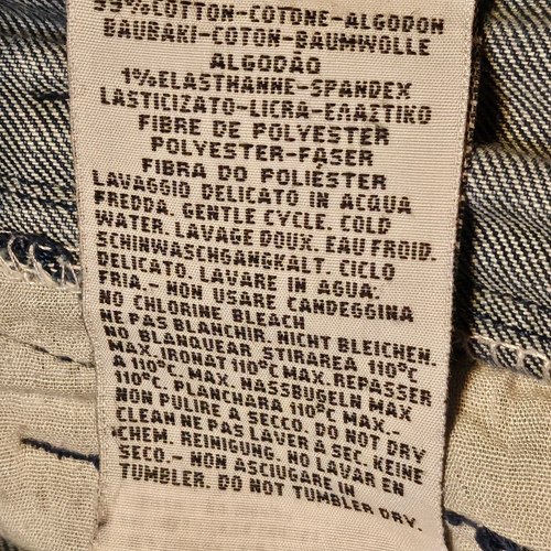 OBIETTIVO INDUSTRY HJ DENIM 70's HIPPIE ,FESTIVAL WOMENS SKIRT WAIST SIZE 26IN - Picture 6 of 13