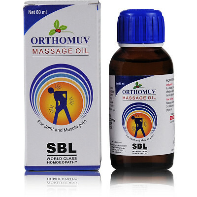 SBL Orthomuv Massage Oil (60ml)  + FREE SHIPPING
