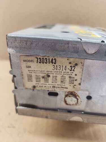 1968 1970 1971 1972 OLDSMOBILE CUTLASS 442 AM Radio (TESTED WORKING) OEM - Bild 6 von 7