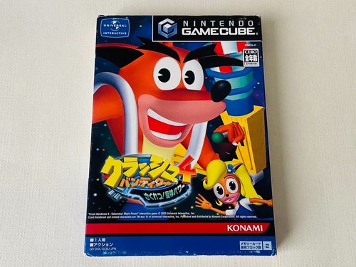 Nintendo Gamecube Crash Bandicoot Sakuretsu Majin Power Nitro Cart Japanese Game - Picture 14 of 49