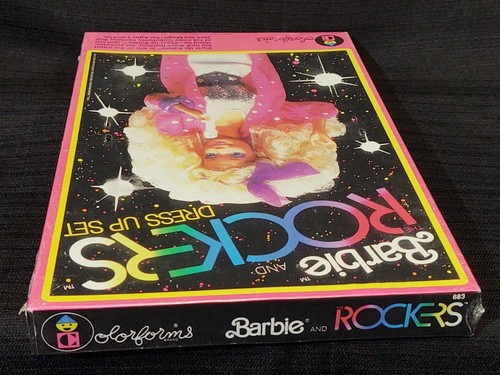 Barbie Rockers Colorforms Mattel Dress Up Set 1986 Barbie & The Rockers Vintage! - Bild 8 von 10