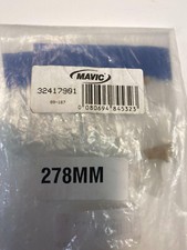 new MAVIC Ksyrium SL ES Premium K10 2006-2010 DRIVE SIDE 278mm SPOKE BLK/WHT