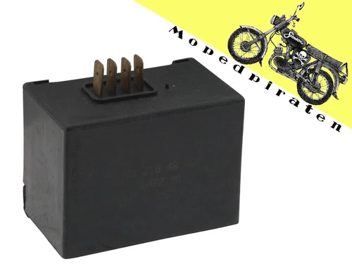 Elba 12V 2x 21W Ladeanlage 12V 2x21W/2,5A für Simson S51, S53, S83, SR50, SR80