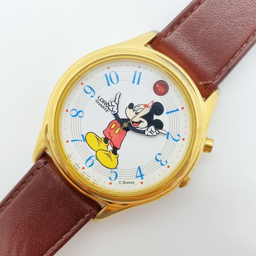 Reloj Raro Lorus Musical Mickey Mouse, Años 90 Lorus por Seiko Musical Disney - Imagen 7 de 12