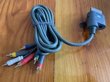 Microsoft XBOX 360 Composite Component HD Av Cord Sound Video