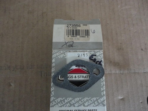 OEM Briggs & Stratton Intake Gasket 27355S 27355- Genuine - (BS4)
