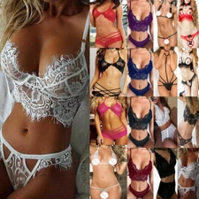 Women's Sexy-Lingerie Babydoll Sleepwear Underwear Lace Dress G-string Nightwear