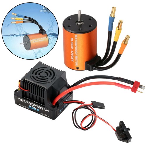 Moteur Brushless et 60A ESC pour HSP 94123 94111 94170 1:10 RC Crawler Car - Photo 12/12