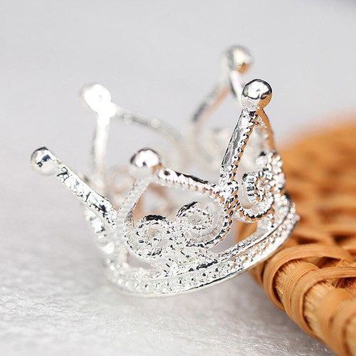 Mini Crown Princess Topper Children Hair Ornaments for Wedding Birthday Party - Imagen 6 de 14