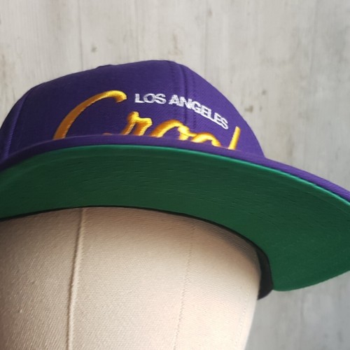 Berretto snapback Crooks & Castles Los Angeles viola verde - Foto 22 di 24
