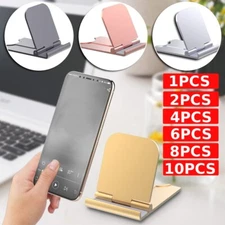 Mobile Phone Stand Desktop Holder Table Desk Mount Foldable For iPhone Samsung
