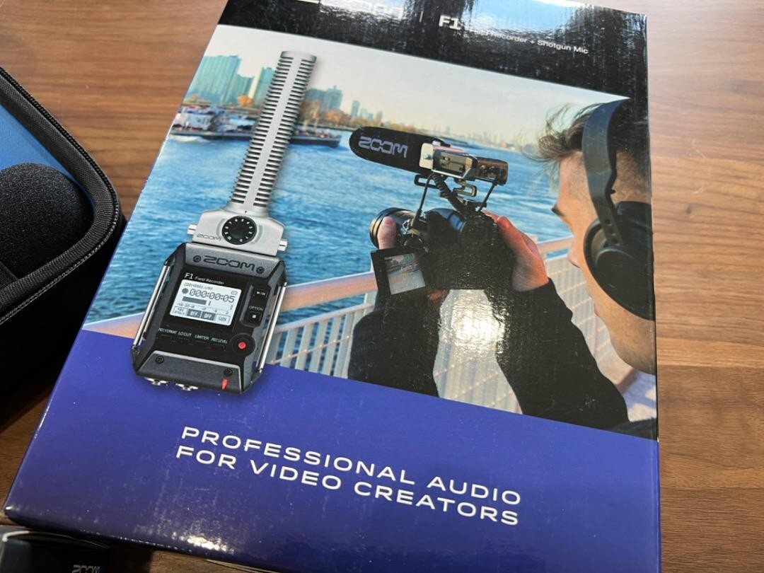 ZOOM F1-SP・CBF-1SP・MSH-6 ZOOM F1-SP & CBF-1SP & MSH-6 Handy Recorder Set Used w/Box