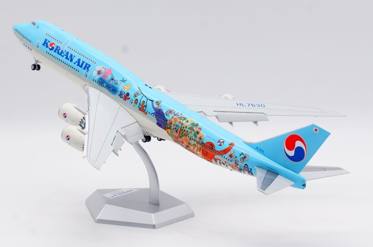 SQ Wings 1:200 大韓航空 B747-8I HL7630 Korean Air Boeing 747-8 HL7630 – “Children's Painting