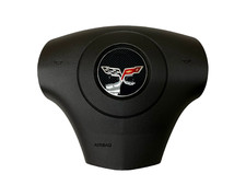 2011 2012 2013 Chevy Corvette Driver Wheel Airbag Black 20981759