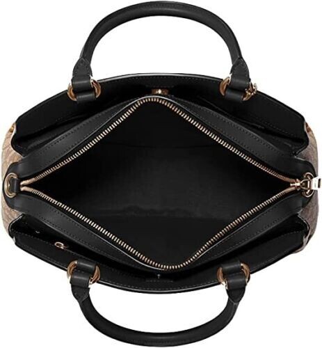 Coach Lillie Handtasche Carryall in Signature Canvas IM/Khaki/Schwarz - Bild 2 von 3