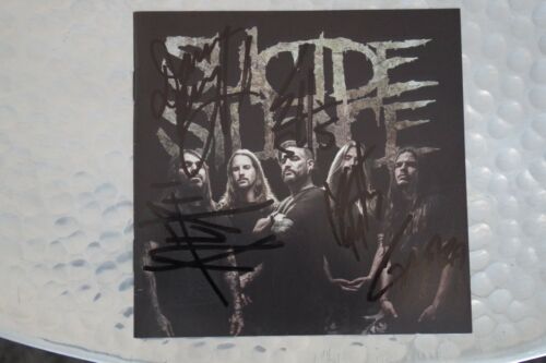 Suicide Silence - Suicide Silence album CD podpisany / autograf / podpisany - Zdjęcie 1 z 7