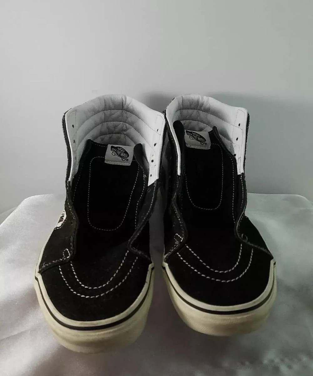 90s Vintage VANS　SK8-HI made in USA Vintage vans Style #38 Sk8 hi 1990's Black/ on white skate