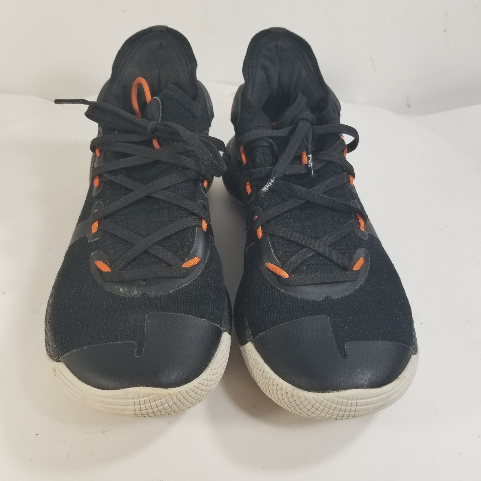Under Armour Curry 6 GS Oakland Sideshow Black Orange Boys Size 5Y 3020415-003 thumbnail 2