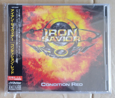 IRON SAVIOR Condition Red JAPAN CD with OBI 2002 VICP-61897 BONUS TRACK