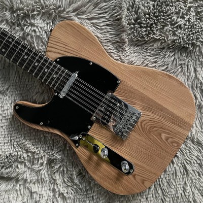 Left Handed TL Electric Guitar 12 String Maple Neck SS Pickups Basswood Body