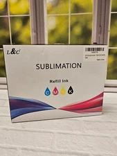 New Box Sublimation Ink L&C Autofill Refill EcoTank Supertank Series Printers