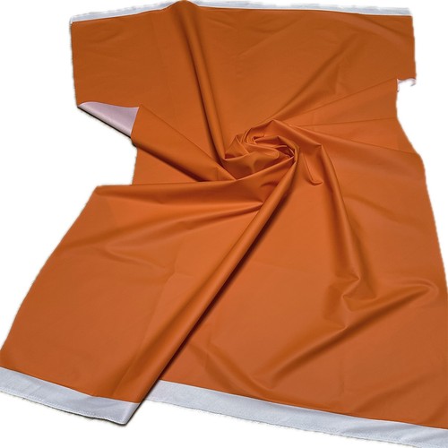 MATTE VINYL PLEATHER GOTHIC FETISH FABRIC WATERPROOF RAINCOAT BLACK WHITE 54'W - Picture 65 of 149