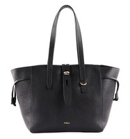 Furla Net Tote Bag M Shopper Schultertasche Tasche Nero Schwarz Neu