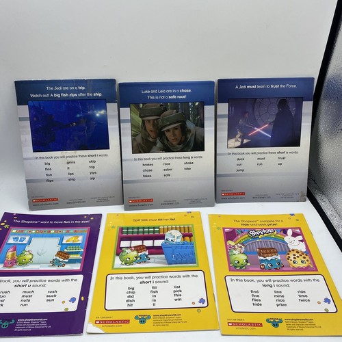 Lot Of 14 Scholastic Phonics Reading Program Books Lego Star Wars Shopkins - Picture 4 of 7