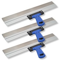3X FläChenspachtel 500Mm Dewepro 2K Softgriff Dekorspachtel Set Fassadenspachtel
