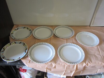 Set of 7 Vintage Corelle Corning Classic (3) different designs great shape!