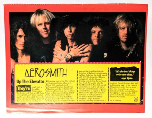 JANES ADDICTION / AEROSMITH / PERRY FARRELL / 1 SEITE MAGAZINARTIKEL KOMPLETT - Bild 2 von 3