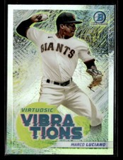Marco Luciano 2022 Bowman #VV-6 Virtuosic Vibrations San Francisco Giants