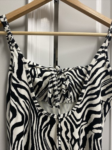 Minikleid Damen Zebramuster - Bild 4 von 6