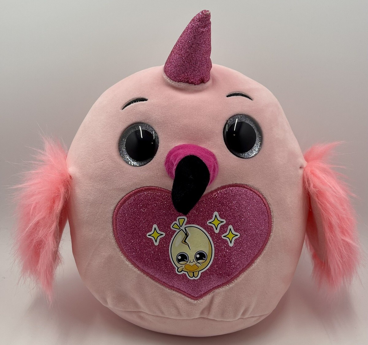 Zuru Rainbocorns Eggzania Surprise Mania Pink Flamingo Plush