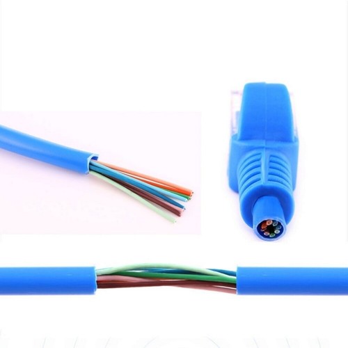 CAVO di RETE Ethernet 5 m Metri RJ45 CAT5e UTP LAN Patch ADSL Switch ROUTER 5mt - Foto 5 di 5