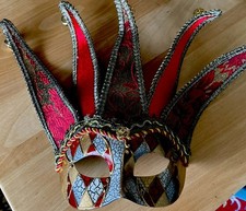 Maske Harlekin