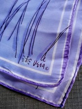 Vintage Vera Neumann Ladybug Butterfly Scarf 25" Square