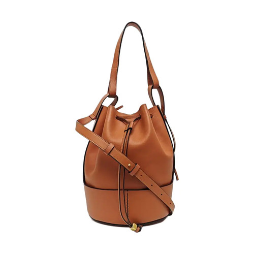 LOEWE Balloon Shoulder bags Leather Brown Free Shipping | Duties Paid