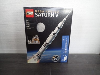 Lego Ideas NASA Apollo Saturn V Building Toy Rocket Moon Lander 21309 Sealed