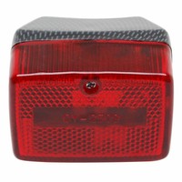 RüCklicht Cyclo Replay RC Rot-Kohlefaser FüR Peugeot 103-MBK 51 **