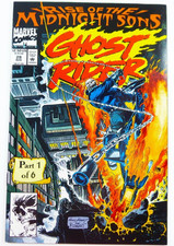 Marvel GHOST RIDER #28 Key 1st MIDNIGHT SONS App (1992) VF+ (8.5) Ships FREE!